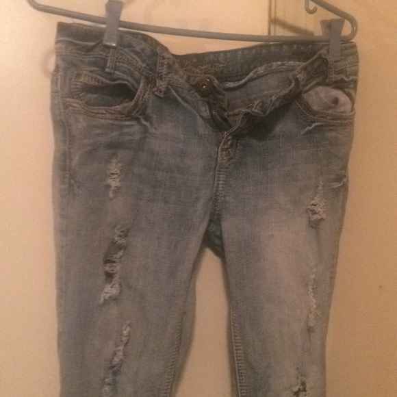 Amethyst size 10 ripped jeans - Picture 2 of 4